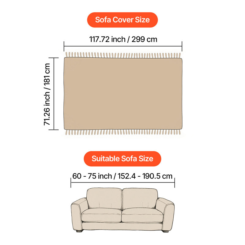 Chenille Slipcover