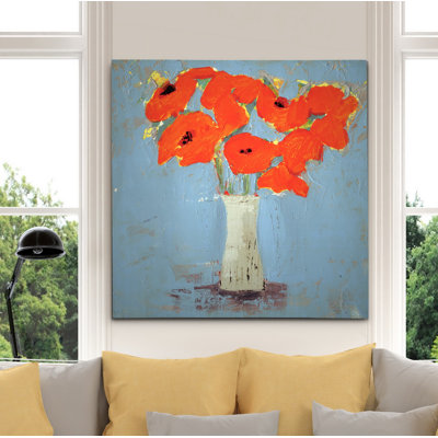 " Orange Poppy Impression I "