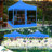 118'' W x 118'' D  Heavy Duty Pop Up Canopy Tent with 4 Sidewalls, Commercial Gazebo Party Tent-98664820