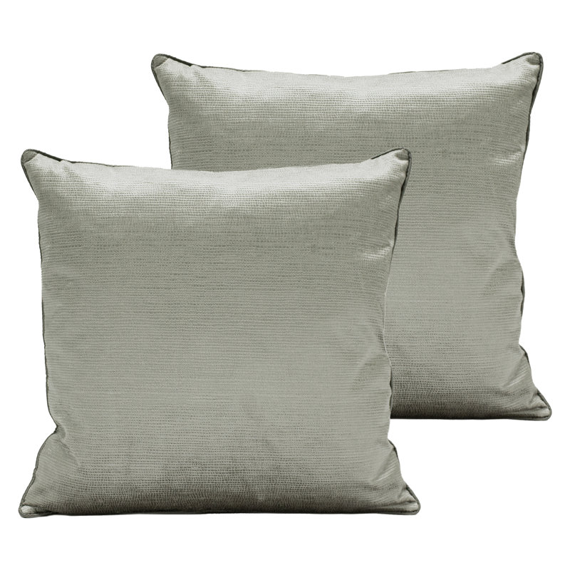Stella Square Throw Cushion, Silver