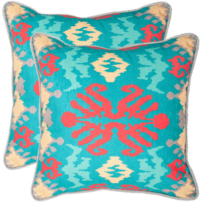 Rye Reversible Throw Pillow