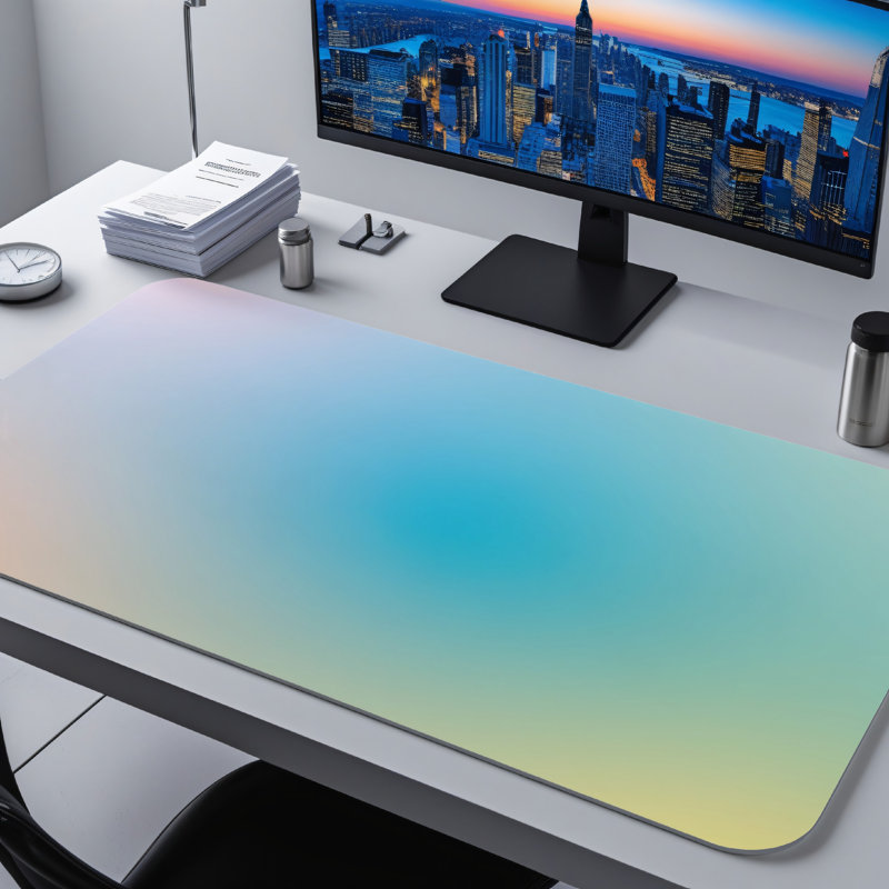 Polyester Desk Pad, 23.6x13.8