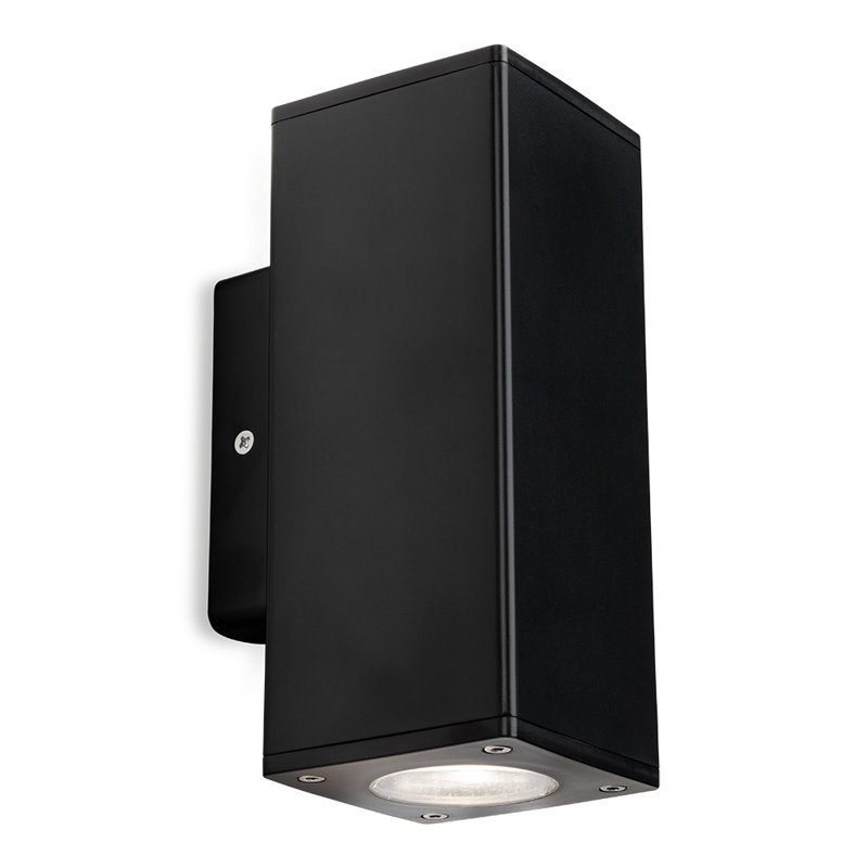 2 - Bulb 18.6 cm H Hardwired Outdoor Armed Sconce