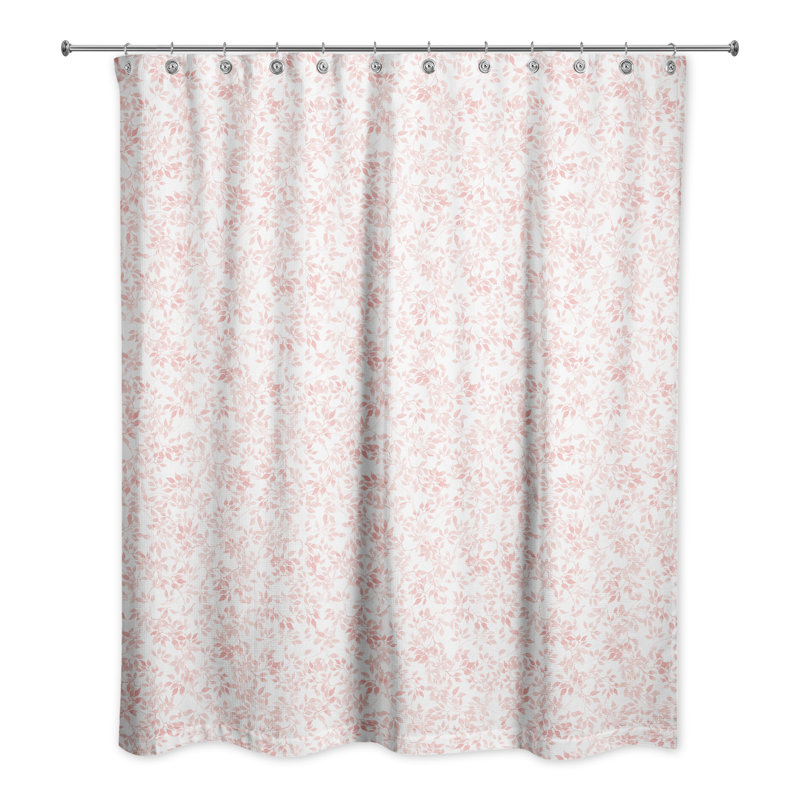 Rideau de douche simple leaves Browder