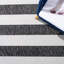 Tapis d'intérieur / extérieur à rayures Areebah Performance-2056126376