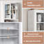 Armoire de cuisine en métal durable avec tablettes réglables, structure en acier inoxydable robuste, idéale pour le rangement organisé et l'esthétique moderne