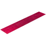 Overdyed Hand-Knotted Wool Modern-Contemporary Pink Runner 2' 5" x 13' 10"