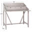 Bureau en bois massif avec rehausse Brileigh-18643209