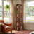 6-tier Solid Wood Rotating Bookcase
