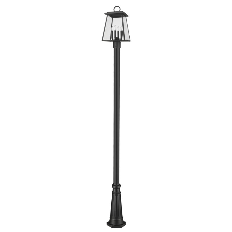 Lampadaire noir 1 lumière 116,5 po Bunburry