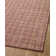 Polly Checkered Berry/Natural Area Rug