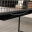 Bureau en L, finition brune
