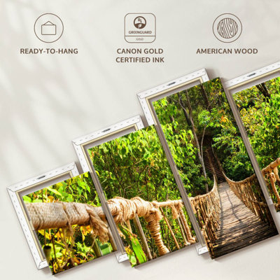 Jungle Adventure Rope Bridge