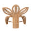 Chaise d'appoint en rotin Brielee