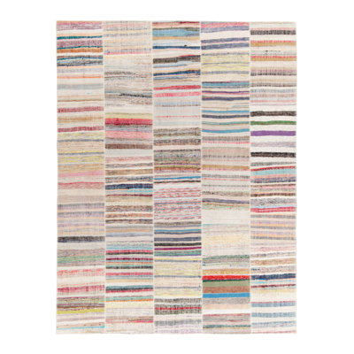 One-of-a-Kind 9’ X 12’ Hand Knotted Area Rug