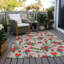 Tapis beige casse-noisette intérieur / extérieur lavable à la machine Xhevrie-454922554