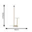 Bashar 131Cm Tray Table Floor Lamp (base only)-1503203953