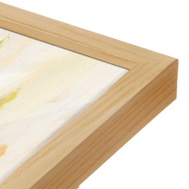 «Yellow Field» par Silvia Vassileva, reproduction d'art, Tanné, H 24 po x l 36 po