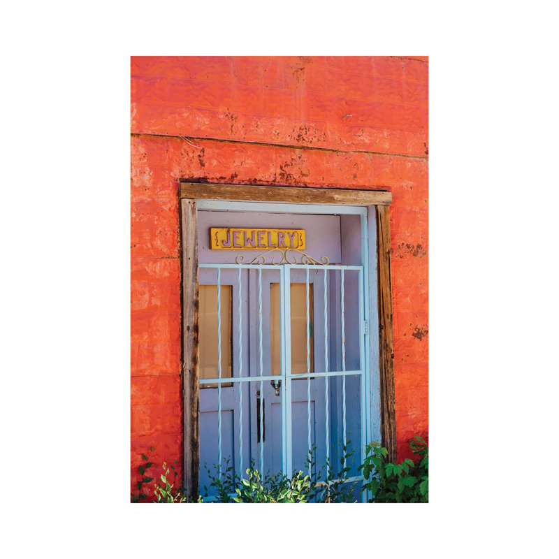 Taos Architecture V by Bethany Young - Print on Canvas, Wrapped Canvas, 45.72cm H x 30.48cm W x 1.91cm D