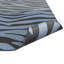 Tapis en viscose bleu et noir Tabora 8 x 10
