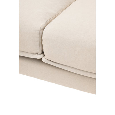 4 Seater Linen Sofa & Chaise