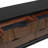 Aurelio Sculpted Walnut & Ebony Geo-Panel - 6 Drawers Dresser