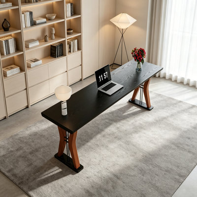 Creative-shaped Long Rectangular Computer Desk