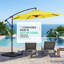 Parasol en porte-à-faux 10 pi Hawkinsville-1786290062