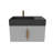 Amazon 30'' Wall Mounted Single Bathroom Vanity with Solid Surface Top-92645203-92645206-94673673