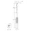 Venna, suspension, 23 po, laiton antique, albâtre-1202304330
