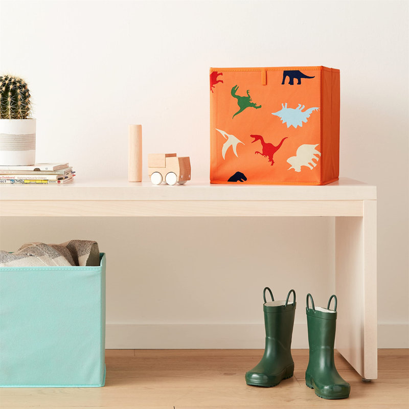 Zoomie Kids Fabric Decorative Bin