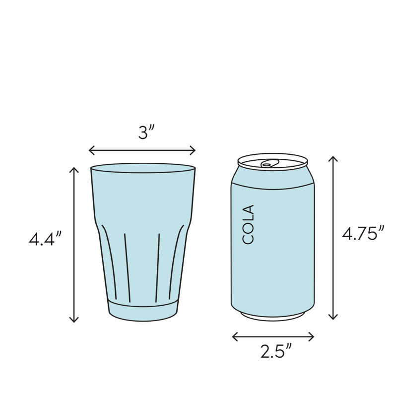 Metropol Drinking Glass