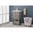 Eanes 20 " W Freestanding Standard 1 Single Vanity Bathroom Vanity With Porcelain Top-604625681