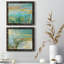 Grassy Beach - Ensemble de 2 peintures sur toile encadrées-302925800-302925814