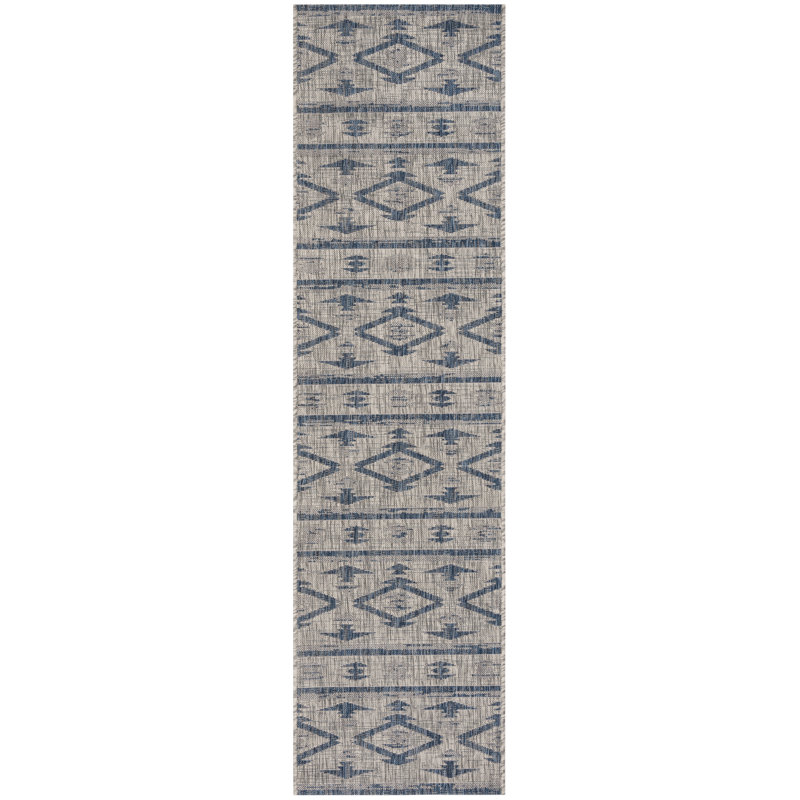 Amarien Southwestern Indoor/Outdoor Area Rug, Runner 2'3" x 10'