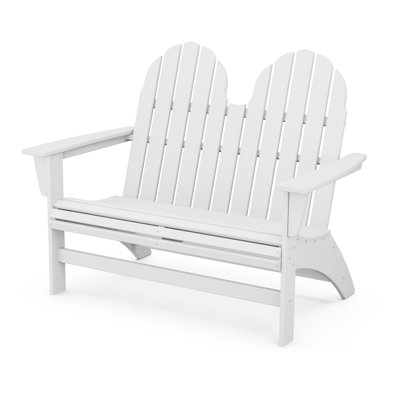 POLYWOOD Vineyard 48" Adirondack Bench