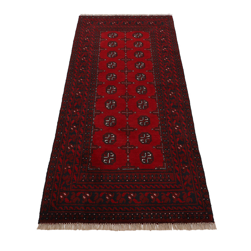 Oriental Hand Woven Area Rug, Runner 80 x 400cm