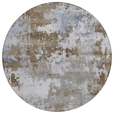 Machine Washable Indoor/Outdoor Jocelyn ACN2142 Abstract Rug