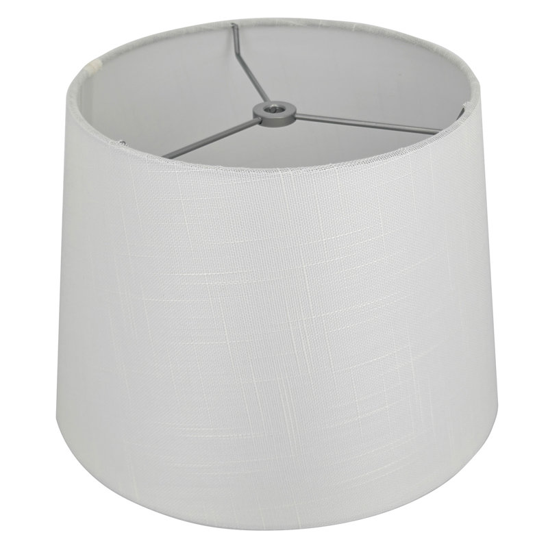 Abat-jour, Gris clair, 11 po en haut X 13 po en bas X 8,5 po incliné