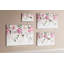 Wall Mounted bulletin board print wall art notice boards for office corkboard Watercolor roses