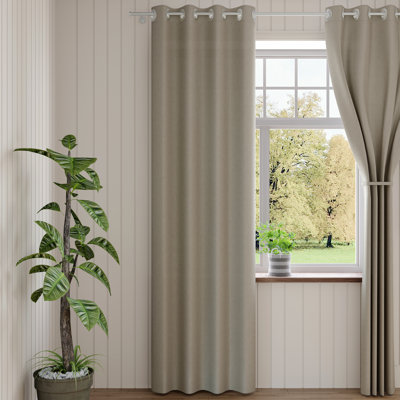 Kerbi Sunbrella Indoor/Outdoor Single Curtain Panel