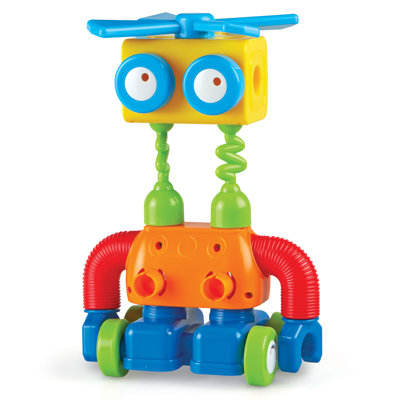 Outils d'apprentissage 1-2-3 Construis-le! Usine de robot