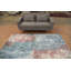 Tapis moderne et abstrait 5 x 8 dans des teintes douces