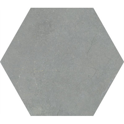 Chicago Hexagon Grey 8"