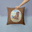  Coussin 14 "chocolat Labrador