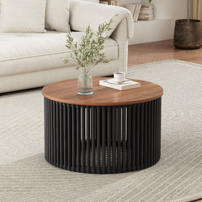 Table basse en bois d'acacia massif