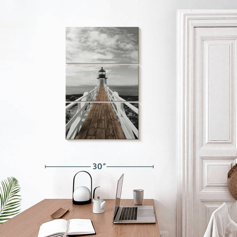 Nicci Port Clyde Lighthouse, 32" H x 20" W