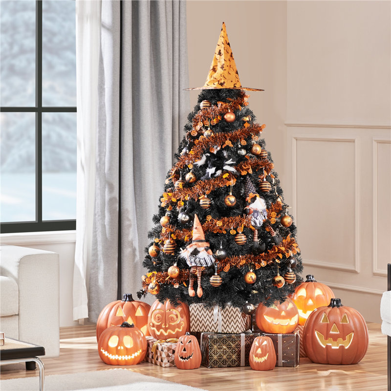 Artificial Spruce Christmas Tree, 5'