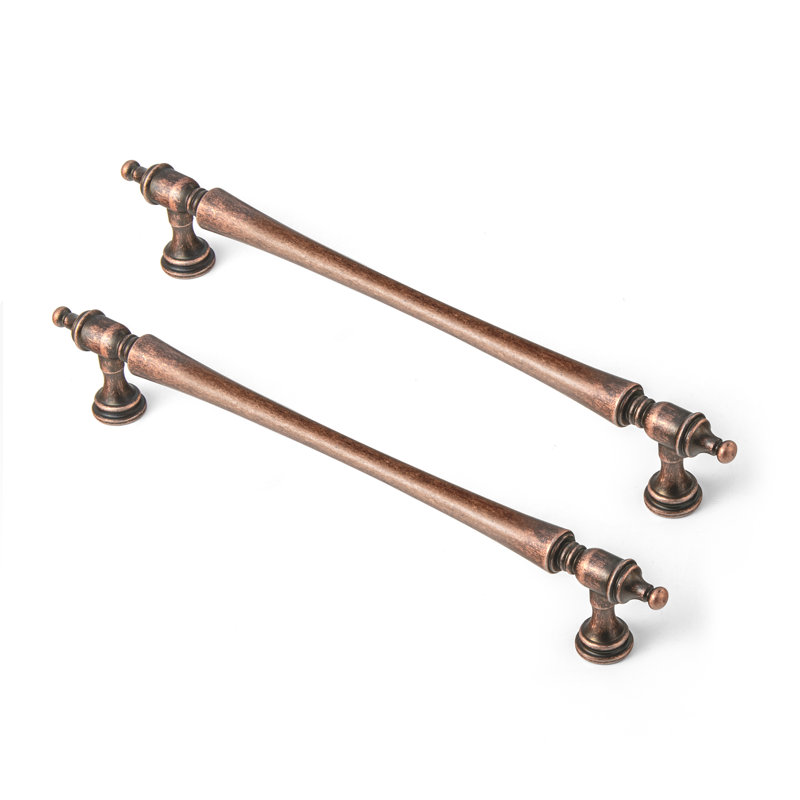 Ensemble de poignées de bar élégantes, 7.56", Cuivre antique