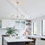 Lustre en nickel brossé 6 lumières Modern-168687162-168815135